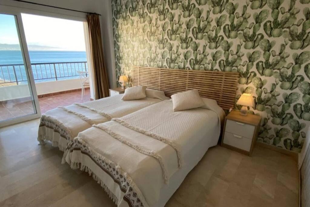 Amazing Frontline Sea Views Studio Apartment Castillo Del Vigia Torremolinos Exteriör bild