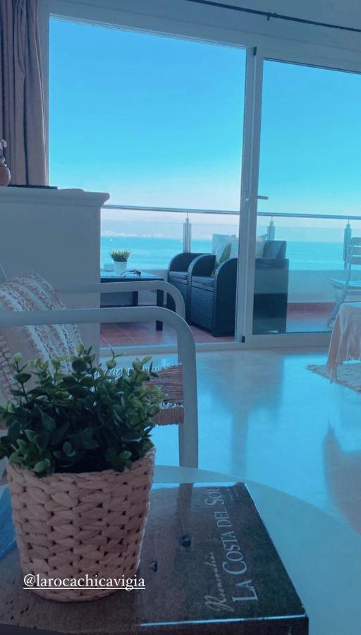 Amazing Frontline Sea Views Studio Apartment Castillo Del Vigia Torremolinos Exteriör bild