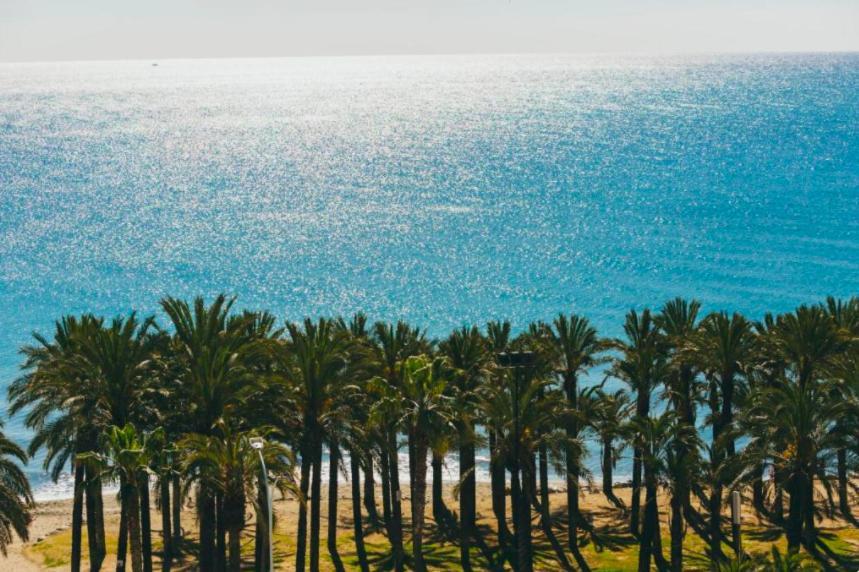 Amazing Frontline Sea Views Studio Apartment Castillo Del Vigia Torremolinos Exteriör bild